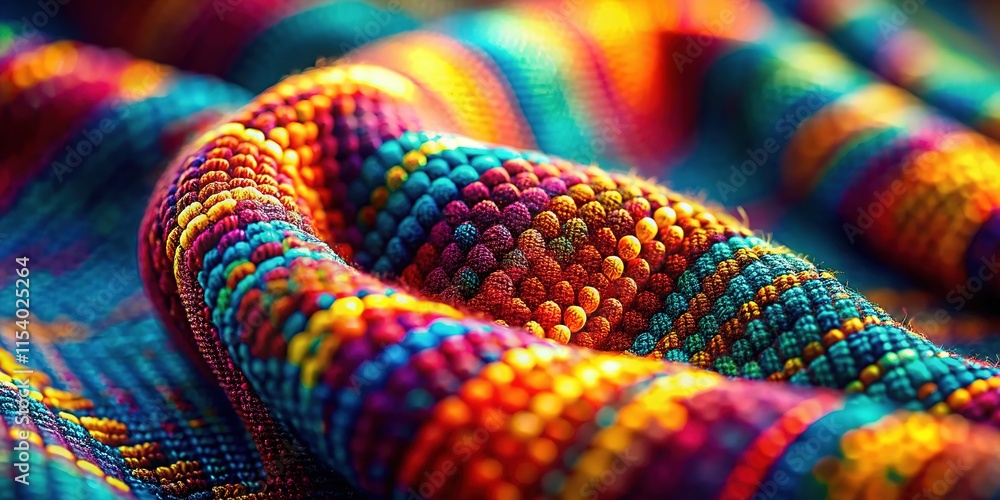 Abstract tilt-shift fabric textures, photorealistic, AI. Abstract tilt-shift fabric textures, photorealistic, AI.