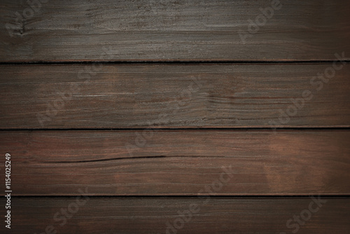 Old wood texture background with natural cracks. Dark brown wood plank is used for background....