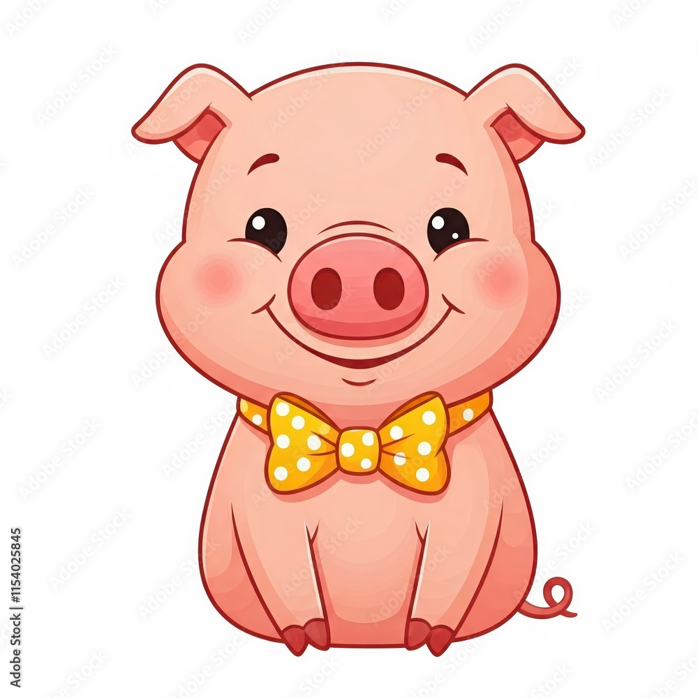 Fototapeta premium pig character