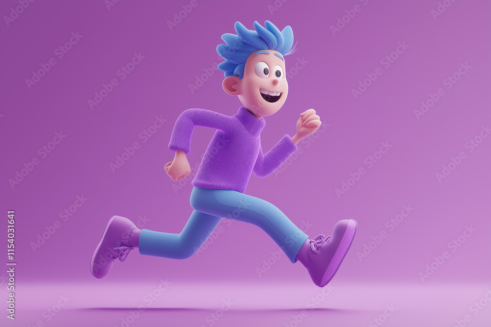 running running