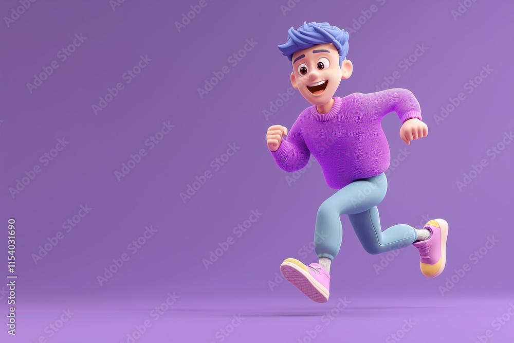 running running