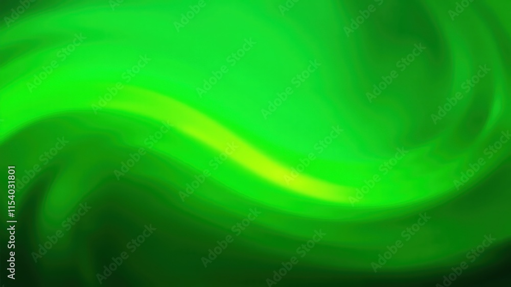 Abstract Green Swirling Background with Vibrant Hues and Smooth Curves Abstract Green Swirling Background with Vibrant Hues and Smooth Curves
