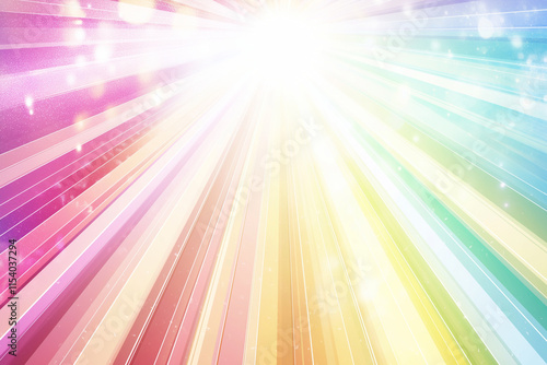 Obraz na płótnie colorful prismatic background with rays of light
w salonie