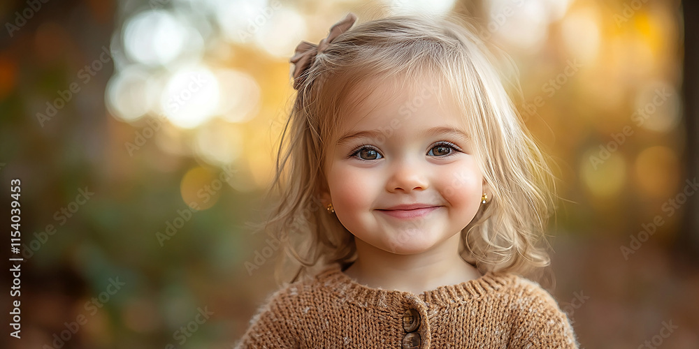Portrait of a beautiful little girl looking at the camera Portrait of a beautiful little girl looking at the camera