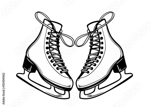  pair of ice skates
