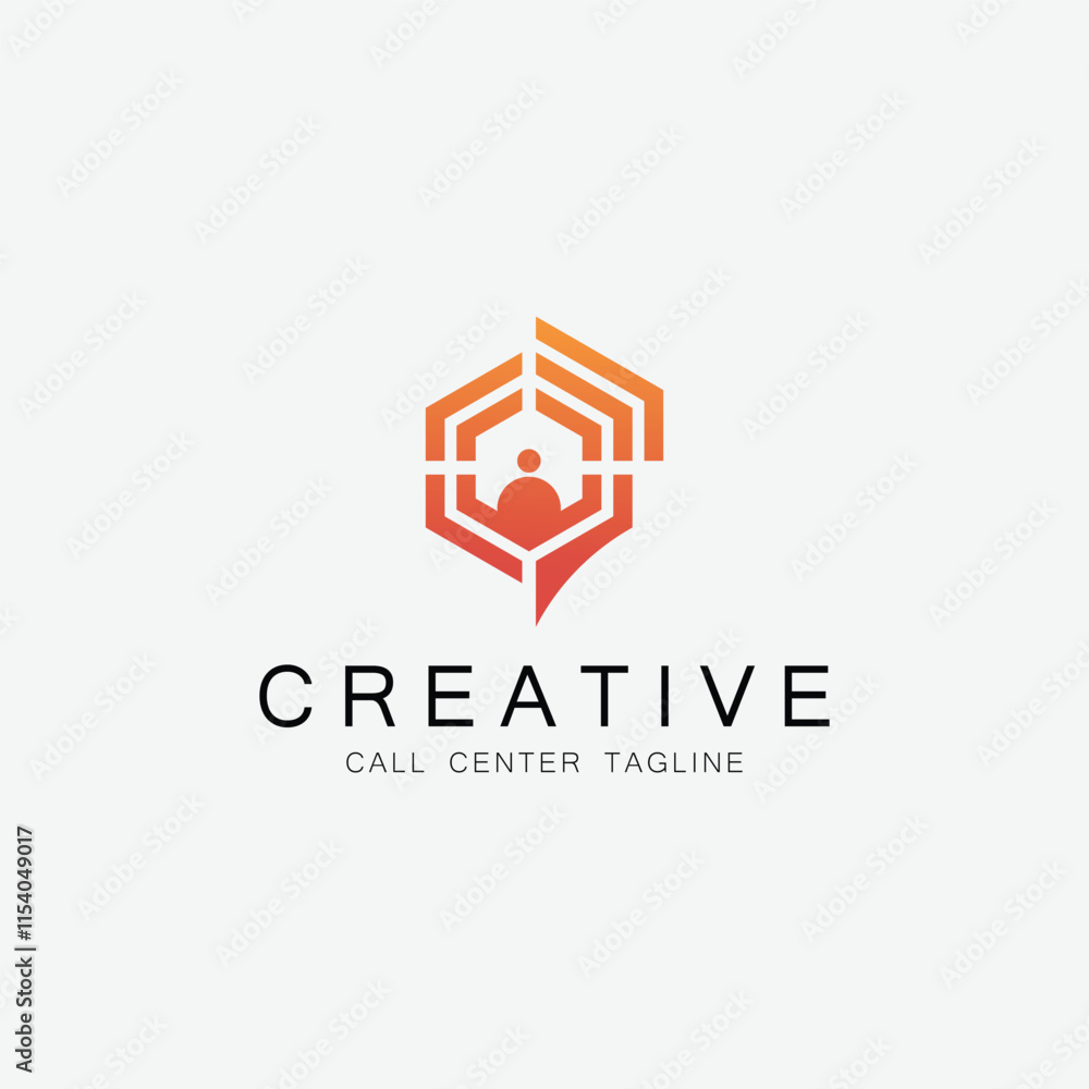 Call center vector logo template. Client support, customer service creative symbol concept.
Call center vector logo template. Client support, customer service creative symbol concept.