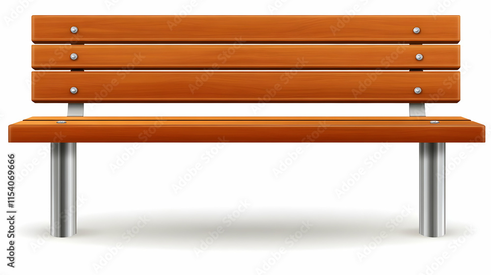 art isolated park wooden bench on a transparent background art isolated park wooden bench on a transparent background