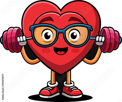 heart with a smile
