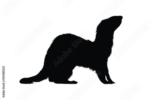 Ferret silhouette