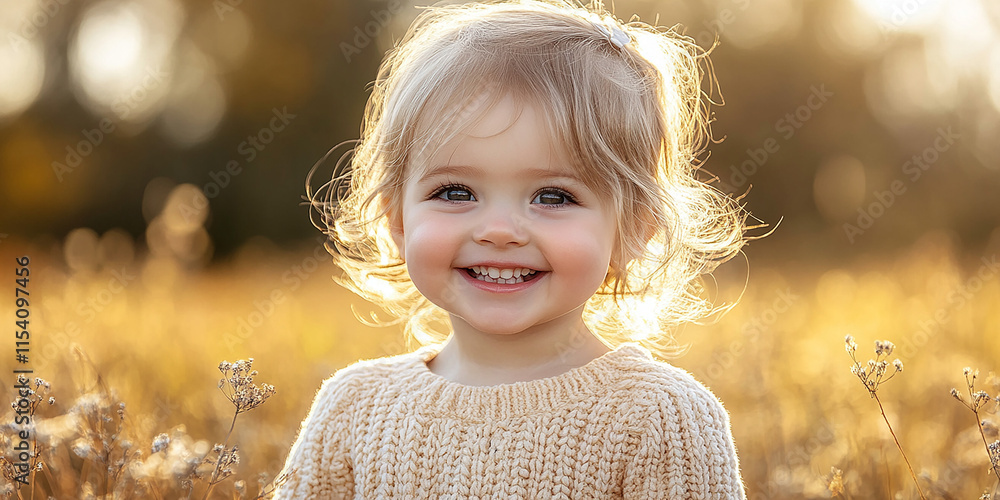 Portrait of a beautiful little girl looking at the camera Portrait of a beautiful little girl looking at the camera