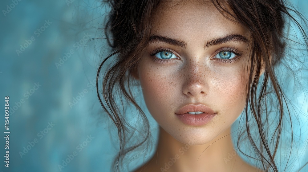 Portrait of a beautiful woman. Portrait of a beautiful woman.