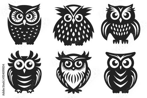 set of owls