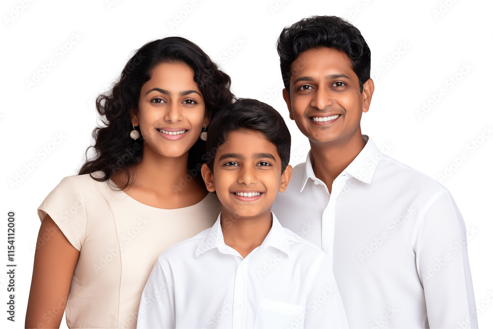 Portrait of a Smiling Indian Family on Transparent Background - Perfect Illustration for Creative Projects, Advertisements, Cultural Content, or Campaigns Celebrating Traditions and Family Unity. Png. Portrait of a Smiling Indian Family on Transparent Background - Perfect Illustration for Creative Projects, Advertisements, Cultural Content, or Campaigns Celebrating Traditions and Family Unity. Png.