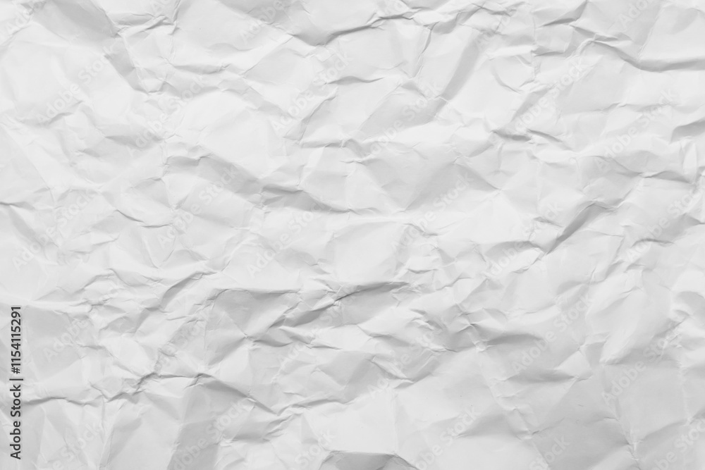 White Paper Texture background. Crumpled white paper abstract shape background with space paper recycle for text. White Paper Texture background. Crumpled white paper abstract shape background with space paper recycle for text.