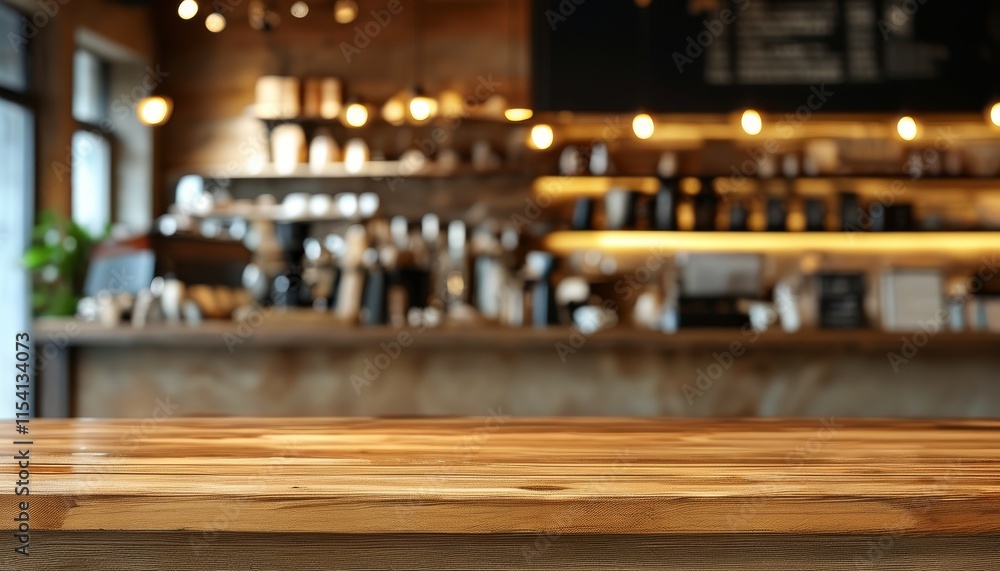 Beautiful Wood Texture for Table Top or Counter in Upscale Cafe Setting with Warm Atmosphere Beautiful Wood Texture for Table Top or Counter in Upscale Cafe Setting with Warm Atmosphere