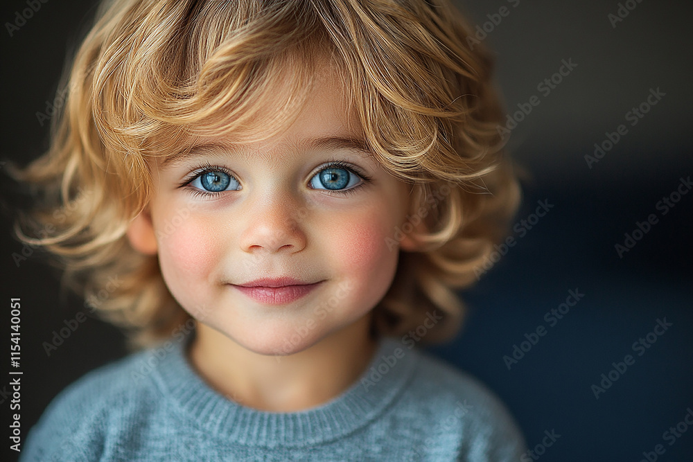 portrait of an white little boy with a smile portrait of an white little boy with a smile