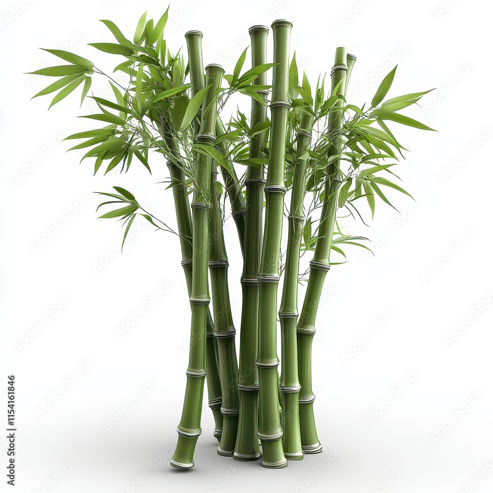 A cluster of vibrant green bamboo stalks, showcasing their tall, slender structure and lush leaves, symbolizing resilience and tranquility. A cluster of vibrant green bamboo stalks, showcasing their tall, slender structure and lush leaves, symbolizing resilience and tranquility.