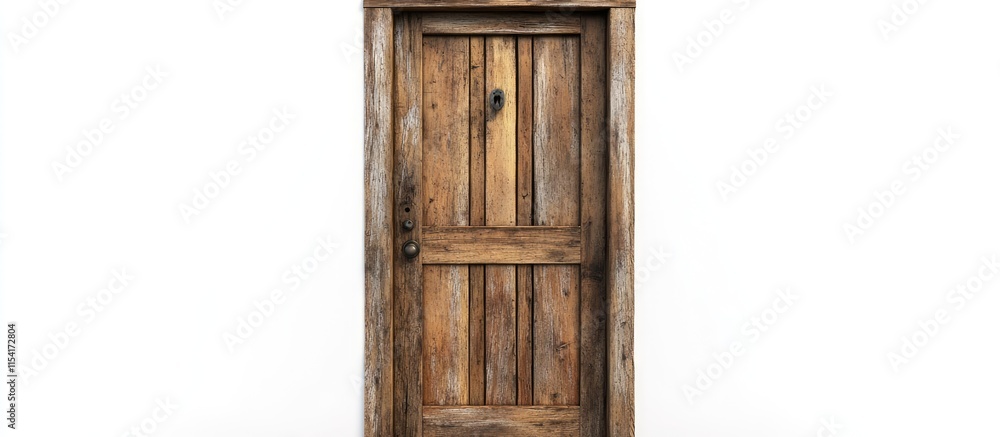 Rustic wooden door made from rich golden teak ideal for enhancing the charm and character of historical renovation projects Rustic wooden door made from rich golden teak ideal for enhancing the charm and character of historical renovation projects