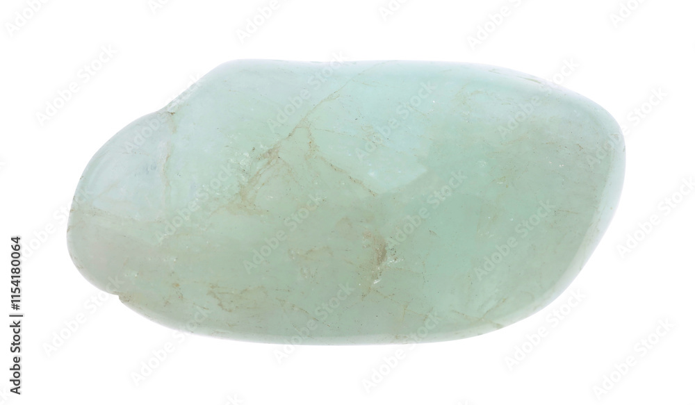 Obraz premium Beautiful mineral isolated on white. Natural gemstone