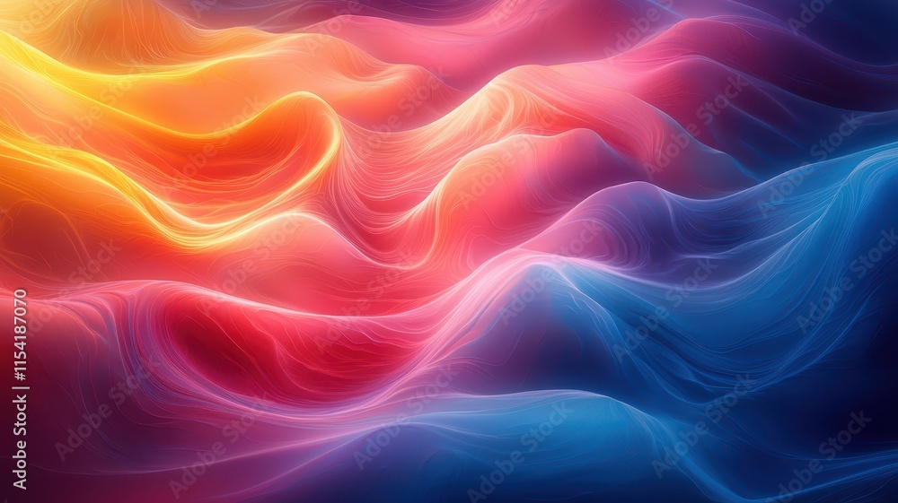 A vibrant, swirling abstract design featuring waves of red, orange, and blue hues, creating a mesmerizing, fluid visual experience. A vibrant, swirling abstract design featuring waves of red, orange, and blue hues, creating a mesmerizing, fluid visual experience.