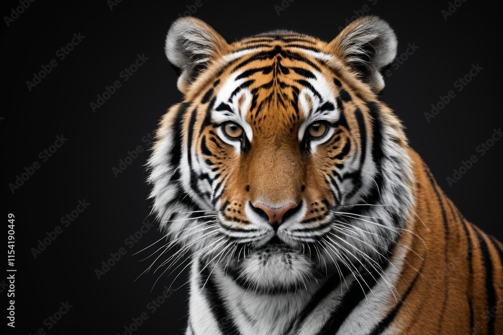 there is a tiger that is looking at the camera there is a tiger that is looking at the camera
