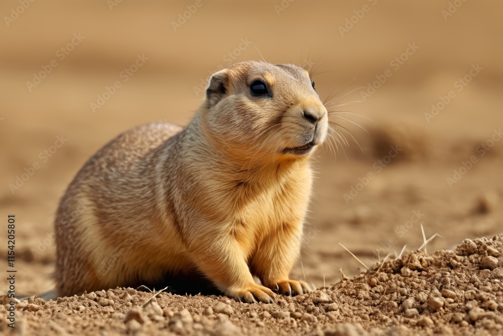 there is a small animal that is sitting in the dirt there is a small animal that is sitting in the dirt