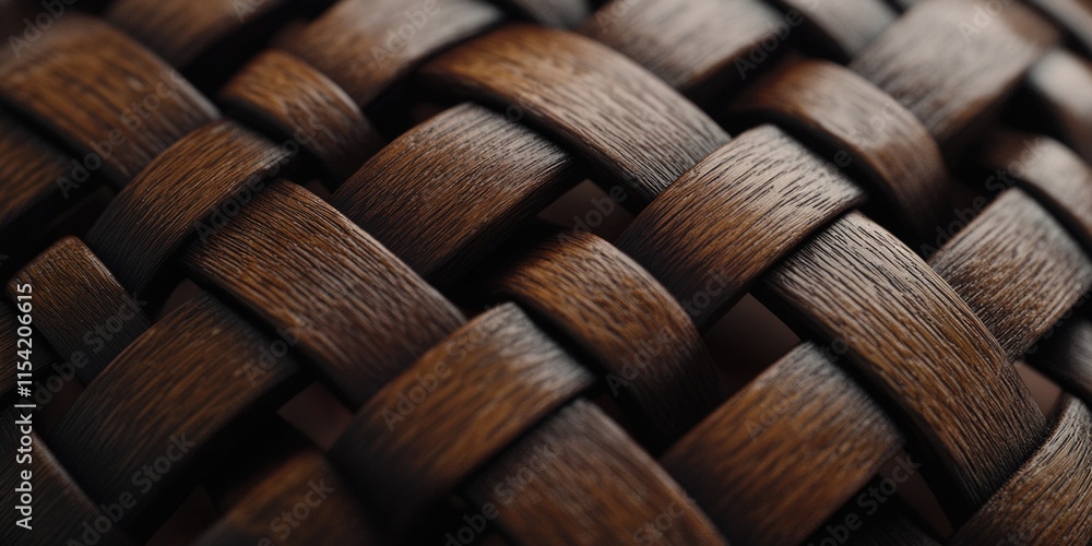Woven Basket Close Up Woven Basket Close Up