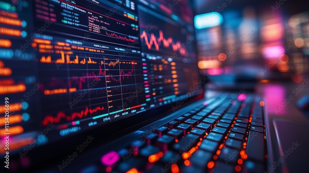 Dynamic Financial Data Visualization in a High-Tech Trading Environment Dynamic Financial Data Visualization in a High-Tech Trading Environment