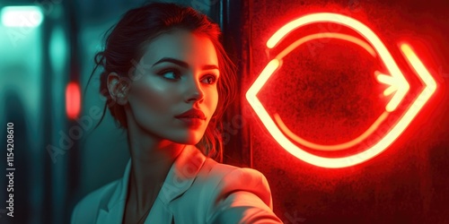 Neon Fish Sign
