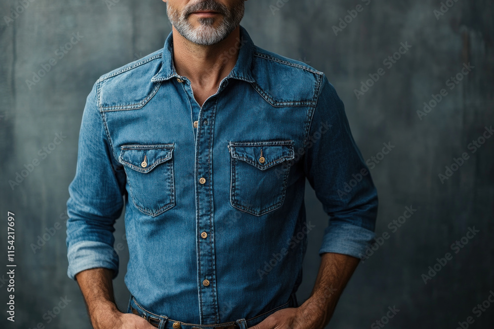 Man with beard and denim shirt playing guitar in a cozy, sunlit living room, surrounded by books and plants. Man with beard and denim shirt playing guitar in a cozy, sunlit living room, surrounded by books and plants.