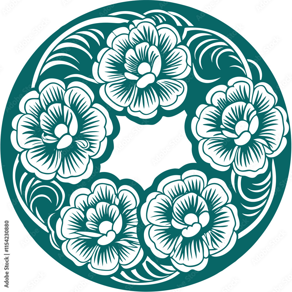 Concentric Floral Patterns Design High Quality Editable Mandala Vector Design and Illustration Concentric Floral Patterns Design High Quality Editable Mandala Vector Design and Illustration