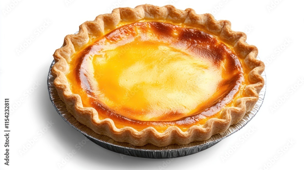 Delicious custard pie baking process kitchen food photography cozy atmosphere close-up view Delicious custard pie baking process kitchen food photography cozy atmosphere close-up view