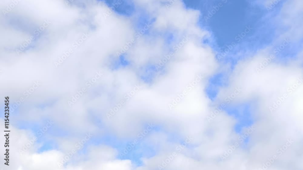 Altocumulus clouds moving early that look like cumulus Altocumulus clouds moving early that look like cumulus