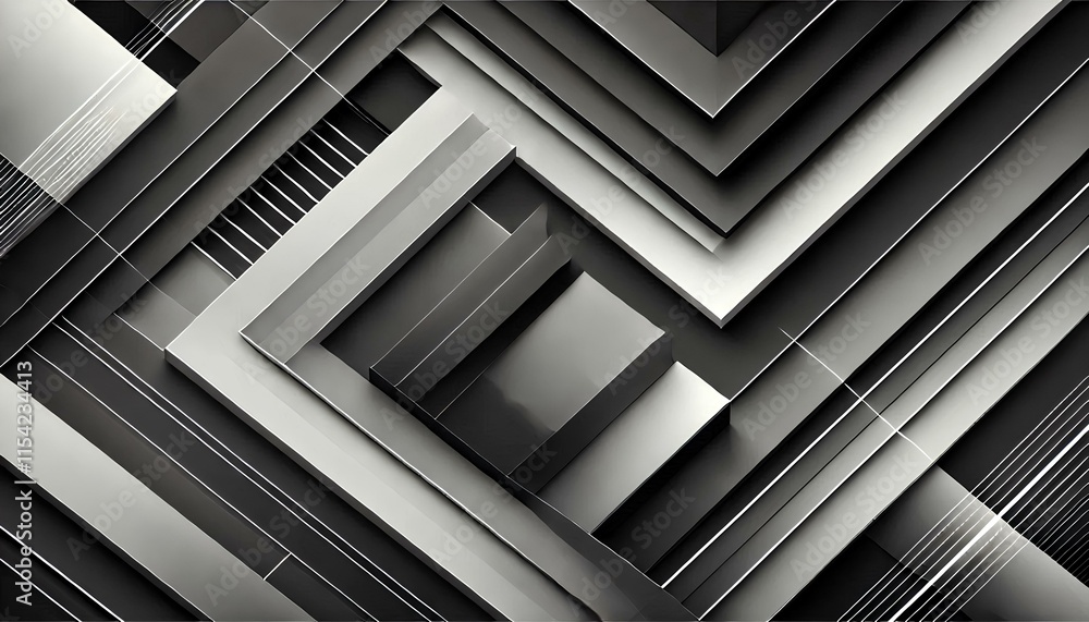 Obraz premium Textured Tech: Rough Grain Geometry for Bold Business Visuals