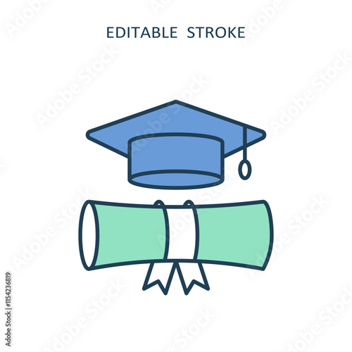This icon symbolizes special education and inclusive programs for students with special needs, highlighting the importance of school accessibility and the support required for these students
