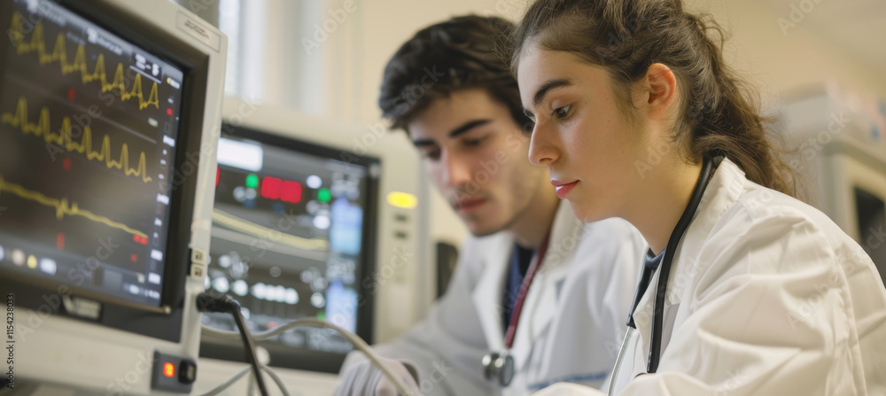 Medical Student Training with ECG Machine for Effective Healthcare Learning and Skill Development Medical Student Training with ECG Machine for Effective Healthcare Learning and Skill Development