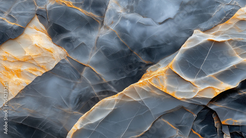 Stunning gray and orange stone texture with intricate patterns