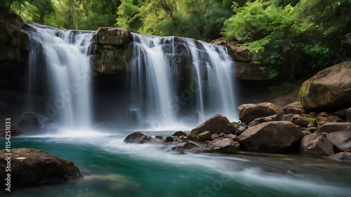 waterfall in the forest