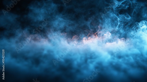 Wallpaper Mural Fog Mysterious fog glowing with soft light from within. Generative AI Torontodigital.ca