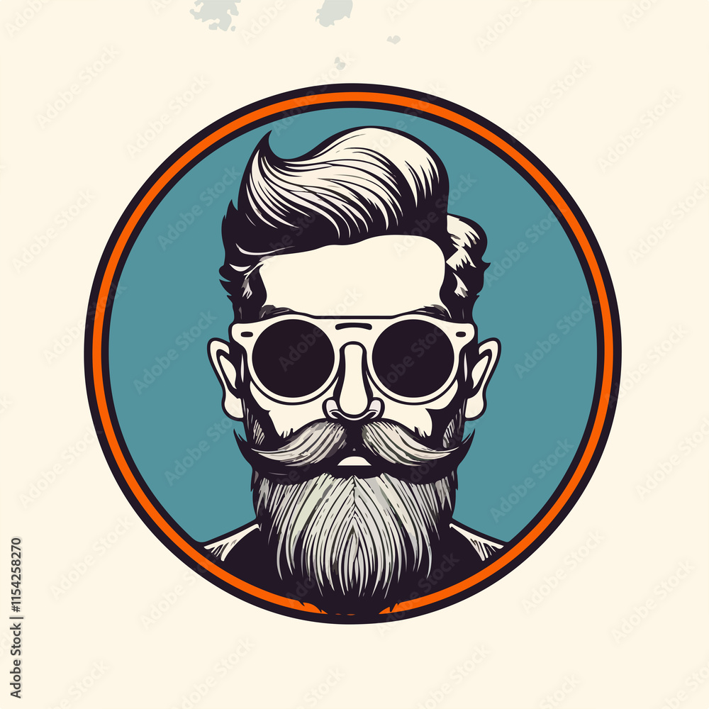 Hipster Style Label Icon Design in Vector Graphic for S Letter Hipster Style Label Icon Design in Vector Graphic for S Letter