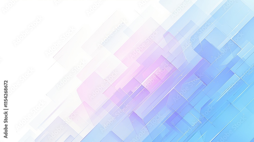 Abstract geometric background with soft gradients in blue and pink hues. Abstract geometric background with soft gradients in blue and pink hues.