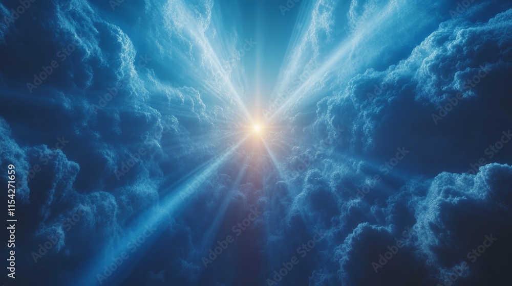 formations radiating light beams. Generative AI formations radiating light beams. Generative AI