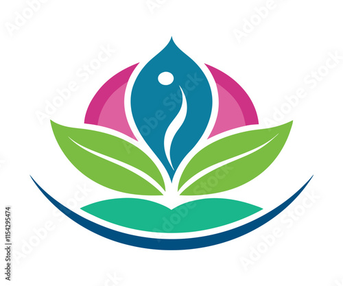 Simple Spa Logo Design EPS Vector