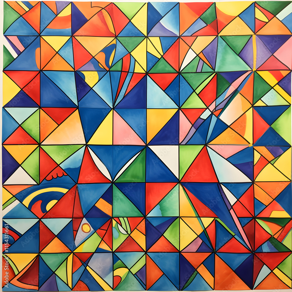 Vibrant Mosaic of Geometric Dz Patterns: A Showcase of Modern Design and Symmetry Vibrant Mosaic of Geometric Dz Patterns: A Showcase of Modern Design and Symmetry