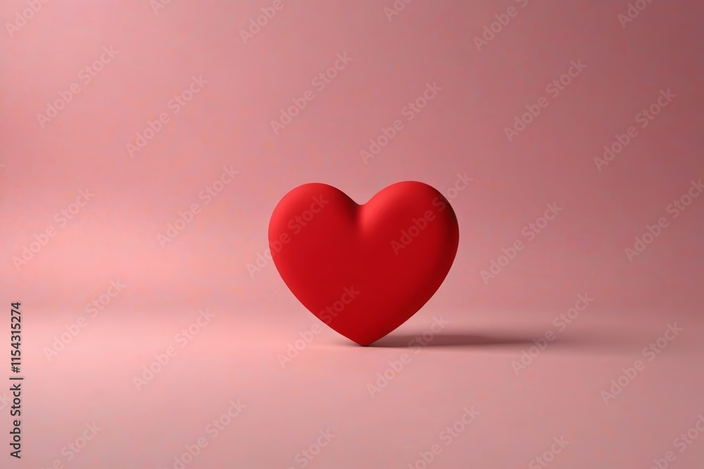 a close up of a red heart on a pink background a close up of a red heart on a pink background