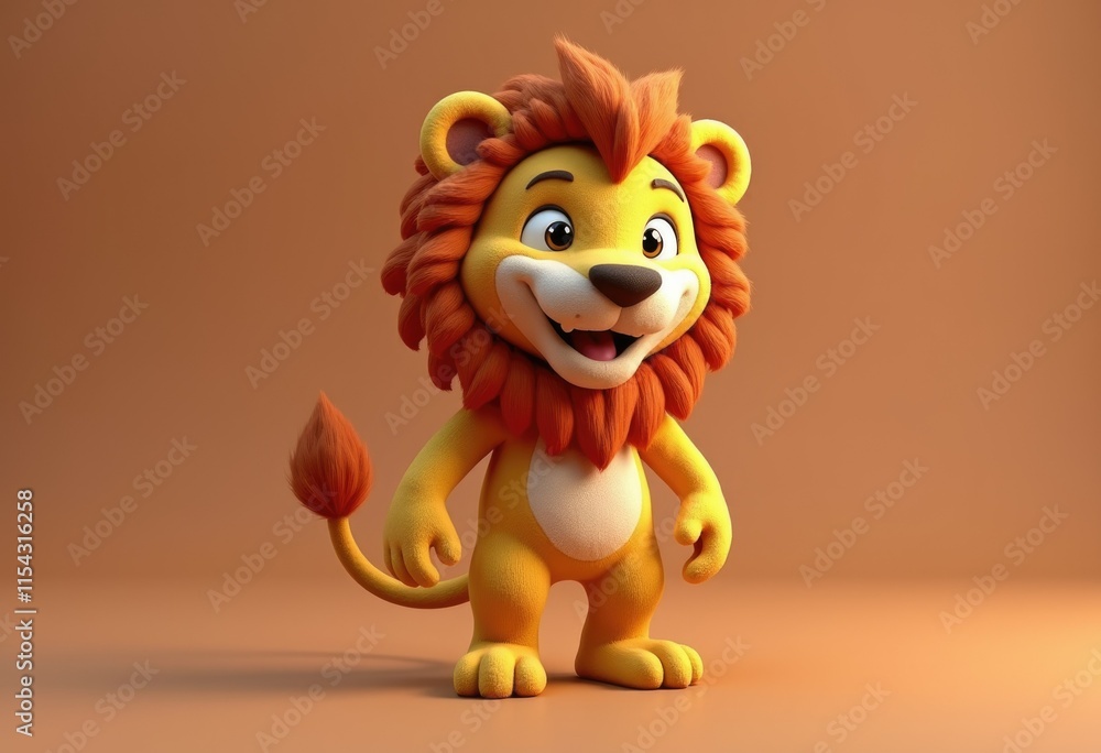 A Majestic Roar in Three Dimensions A Digital Lion Character Model A Majestic Roar in Three Dimensions A Digital Lion Character Model