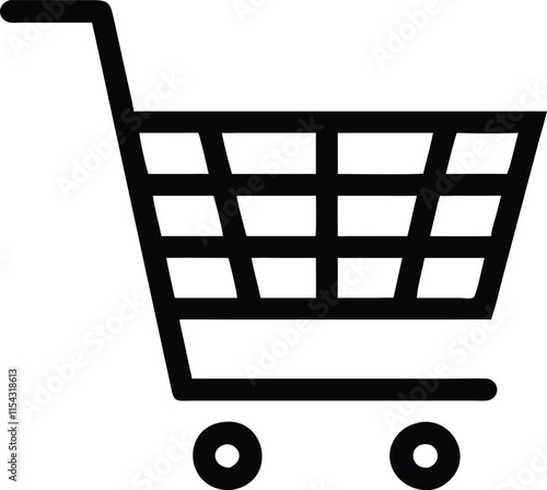 Shopping Cart E-commerce Website Graphic