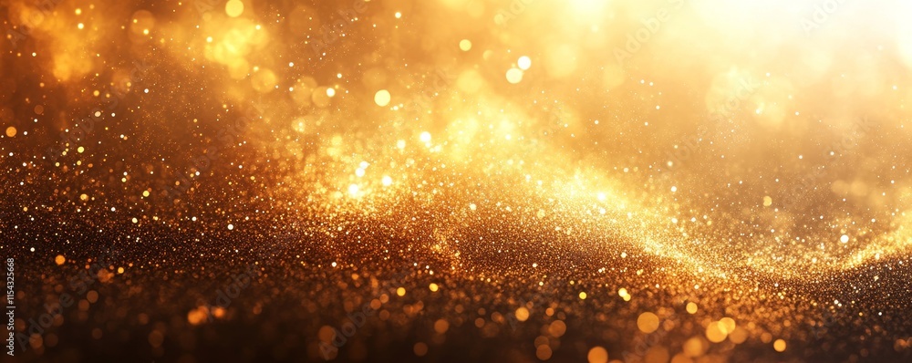 Golden Color Gradient Background with a Grainy Texture, Generative AI Golden Color Gradient Background with a Grainy Texture, Generative AI