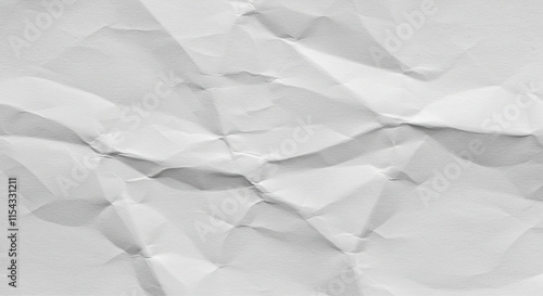 Realistic Crumpled Paper Texture. Neutral color, ideal for backgrounds, textures, or print mockups