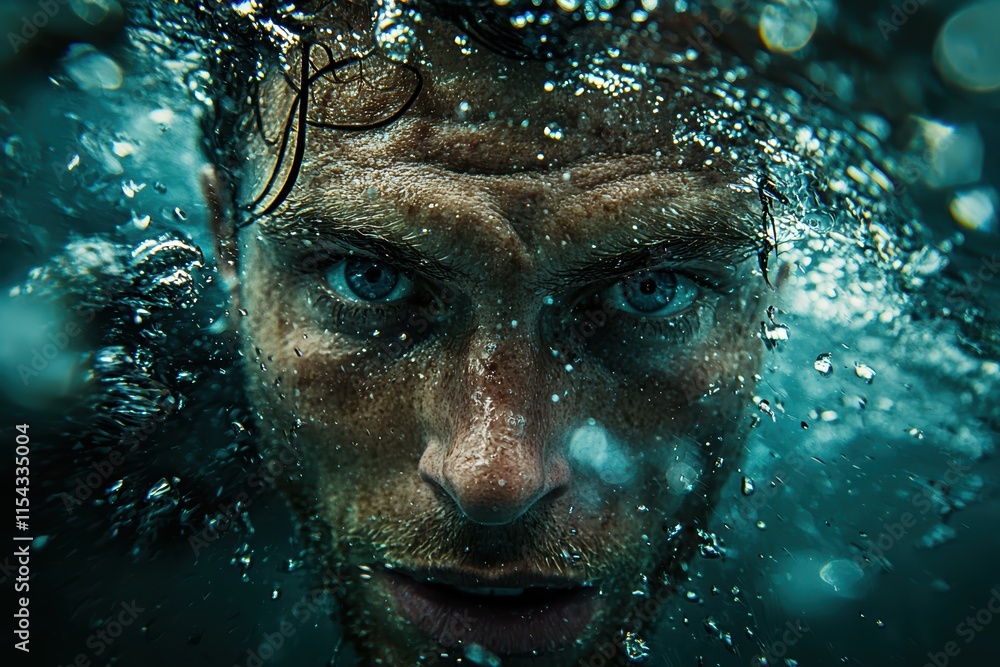 Dynamic surfing action ocean waves high fidelity photography sunny environment underwater viewpoint adventure concept Dynamic surfing action ocean waves high fidelity photography sunny environment underwater viewpoint adventure concept
